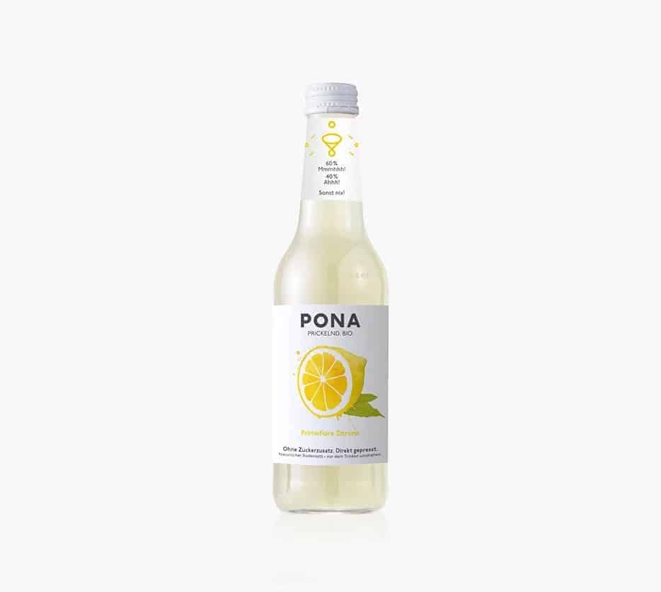Pona Bio Fruchtsaft Traube Primofiore Zitrone
